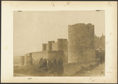 [Murallas de Carcassone] de Gustave Le Gray