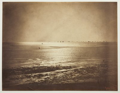 Paisaje marino, Normandía de Gustave Le Gray