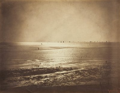 Paisaje marino, Normandía de Gustave Le Gray