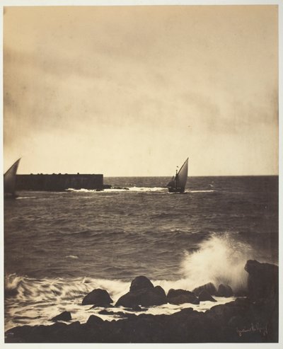 La ola rompiendo de Gustave Le Gray