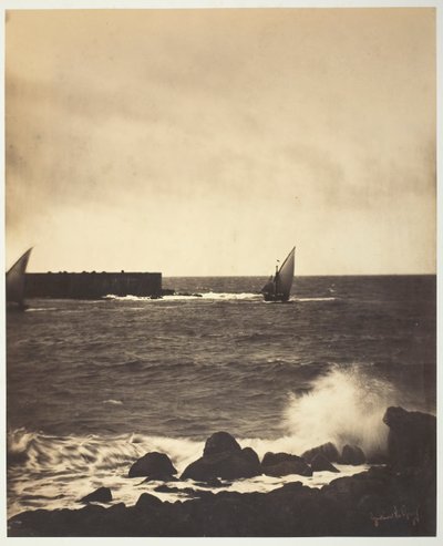 La Ola Rompiente de Gustave Le Gray