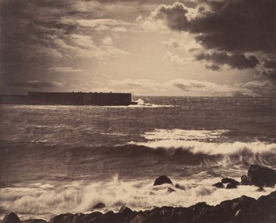 [La Gran Ola, Sète], 1857 de Gustave Le Gray