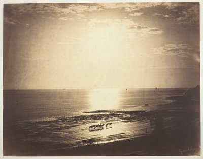 El sol con halo de Gustave Le Gray