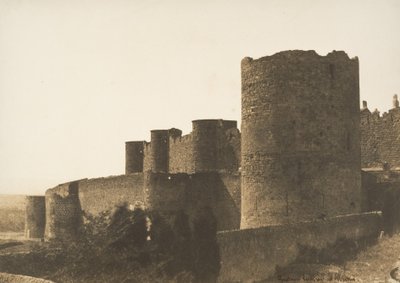 Las murallas de Carcasona de Gustave Le Gray