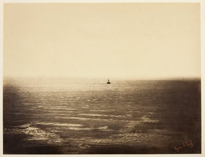 El barco de vapor de Gustave Le Gray