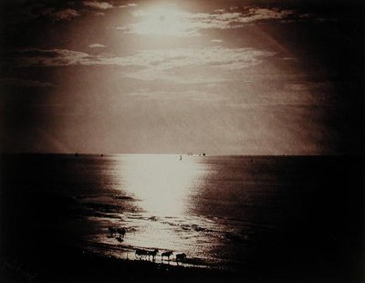 El sol en su cenit, Normandía, c.1860 de Gustave Le Gray