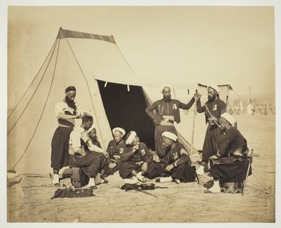 Sin Título (Zouaves) de Gustave Le Gray