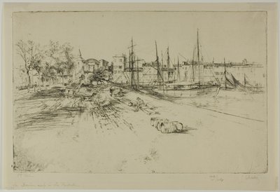 El nuevo muelle en La Rochelle de Gustave Leheutre