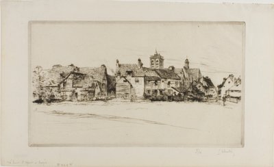La Torre de San Nizier, Troyes de Gustave Leheutre