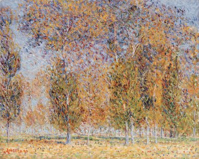 Impresión de otoño, Saint-Cyr-Du-Vaudreuil, 1899 de Gustave Loiseau