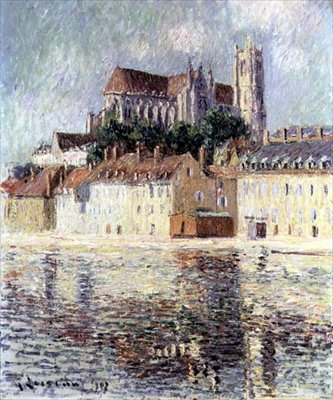 Catedral de Auxerre de Gustave Loiseau