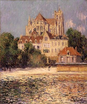 Catedral de Auxerre de Gustave Loiseau