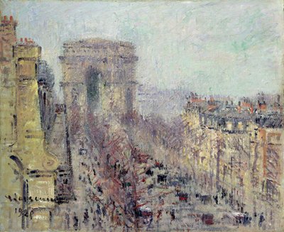 Avenida de Friedland, París de Gustave Loiseau