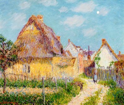 Cabaña en Le Vaudreuil, 1903 de Gustave Loiseau