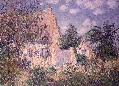 Cabaña en St. Cyr du Vaudreuil de Gustave Loiseau