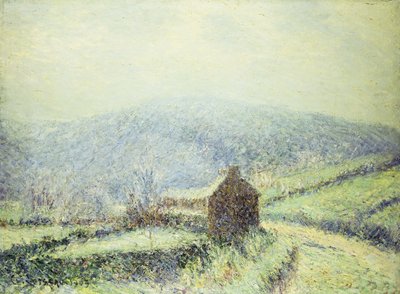 Escarcha en Huelgoat, Finisterre, 1903 de Gustave Loiseau