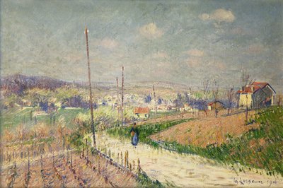 Primavera en Ile de France, 1916 de Gustave Loiseau