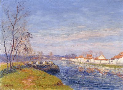 San Mammes, Moret-sur-Loing de Gustave Loiseau