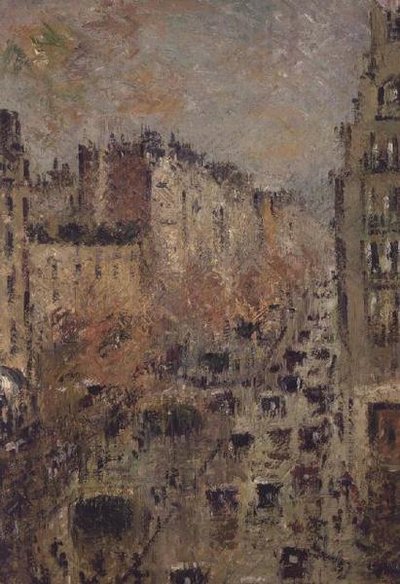 El bulevar Raspail, 1928 de Gustave Loiseau