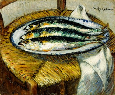 El plato de caballas de Gustave Loiseau