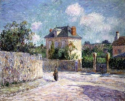 La pequeña casa burguesa de Gustave Loiseau