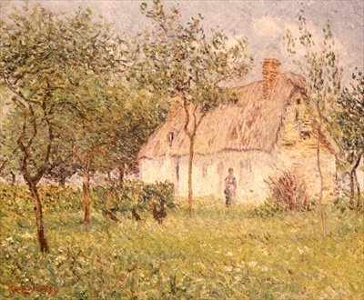 La cabaña de paja de Gustave Loiseau