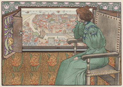 Solveig, ca 1897 de Gustave Max Stevens