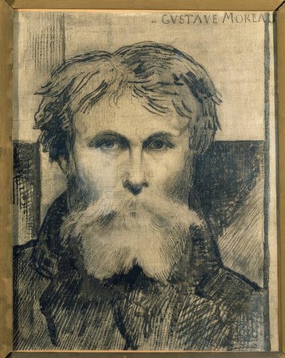 Autorretrato de Gustave Moreau