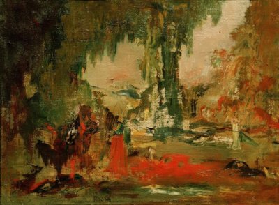 Esbozo de Gustave Moreau
