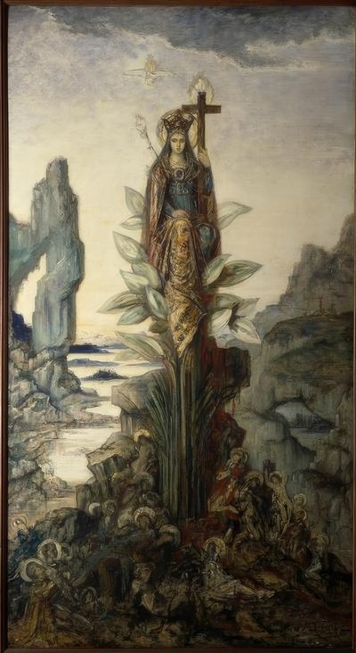 Flor mística de Gustave Moreau