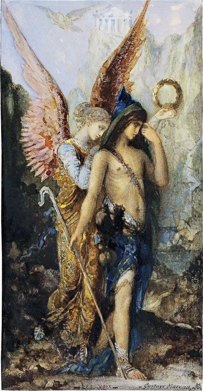 Francés: Les voix The Voices de Gustave Moreau