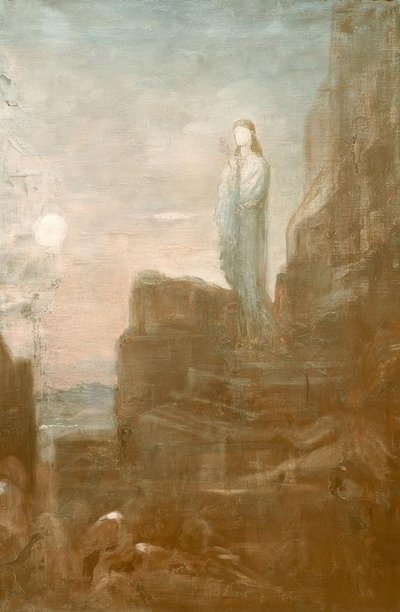 Helena en las murallas de Troya de Gustave Moreau