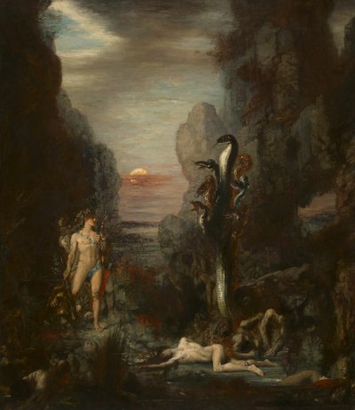 Hércules y la Hidra de Lerna de Gustave Moreau