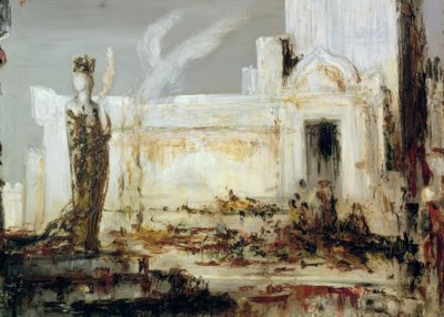 Helena en la Puerta Scee de Gustave Moreau