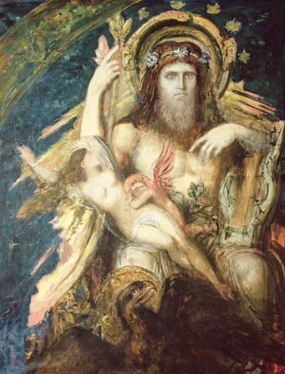 Júpiter y Semele de Gustave Moreau