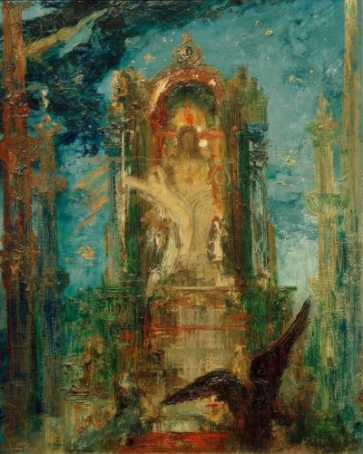Júpiter y Sémele de Gustave Moreau