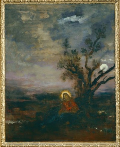 Cristo en el Jardín de los Olivos de Gustave Moreau