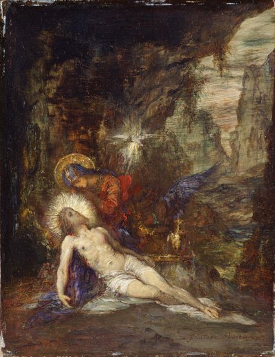 Piedad, c. 1876 de Gustave Moreau