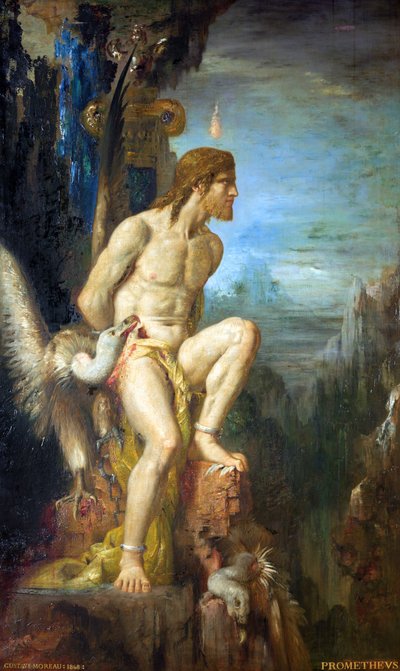 Prometeo de Gustave Moreau