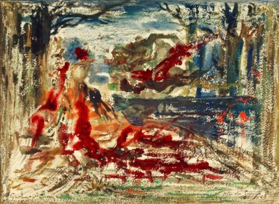 Cerca de las aguas de Gustave Moreau
