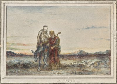 El buen samaritano de Gustave Moreau