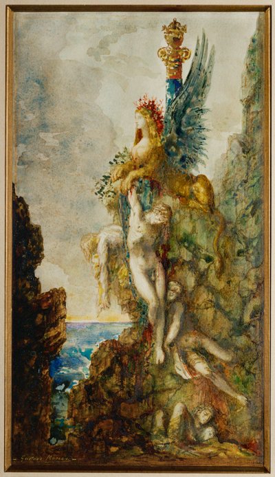 La Esfinge victoriosa de Gustave Moreau