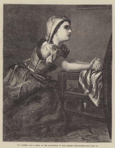 La Oración de Gustave Pope