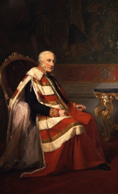 Retrato de George Percy, 5º Duque de Northumberland de Gustave Pope