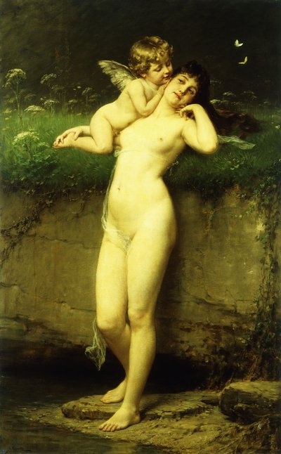 Venus y Cupido de Gustave Popperitz