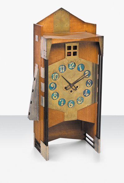 Un reloj de repisa, c.1907 de Gustave Serrurier Bovy