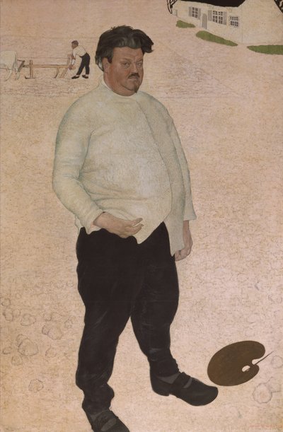 Retrato de Valerius de Saedeleer de Gustave Van de Woestyne