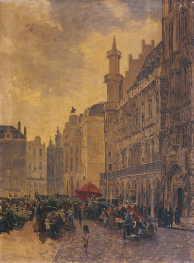 La Grande Place de Bruselas de Gustave Walckiers