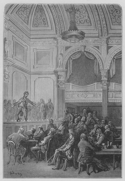 Café-Concierto de Gustave after Dore