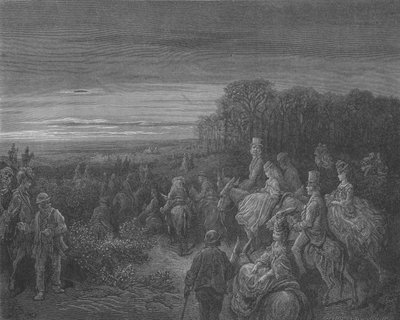Alrededores de Londres, El Brezal de Hampstead de Gustave after Dore